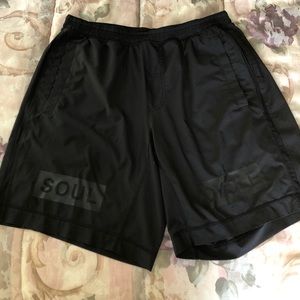 SoulCycle Black Athletic Shorts